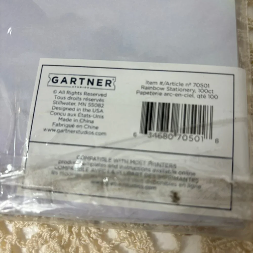 Gartner™ Studios Design Rainbow Paper - 8 1/2